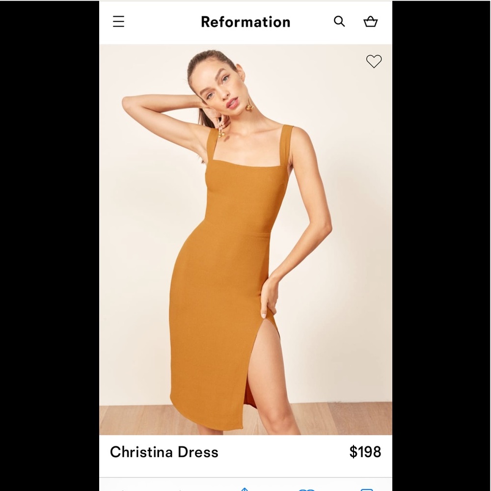 Reformation Christina Dress
